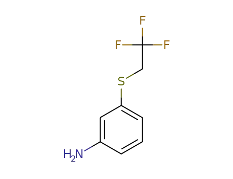 3-[(2,2,2-trifluoroethyl)sulfanyl]aniline