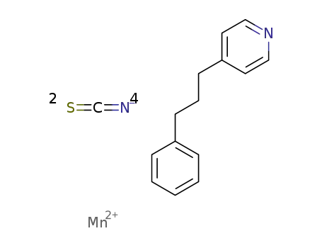 Mn(NCS)2(4-(3-phenylpropyl)pyridine)4