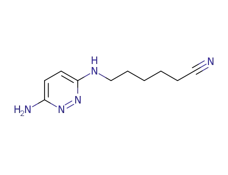 6-((6-aminopyridazin-3-yl)amino)hexanenitrile