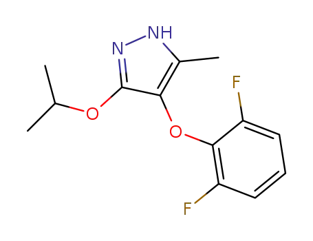 4-(2,6-difluorophenoxy)-3-isopropoxy-5-methyl-1H-pyrazole