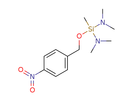 (4-nitrobenzyloxy)bis(dimethylamino)(methyl)silane