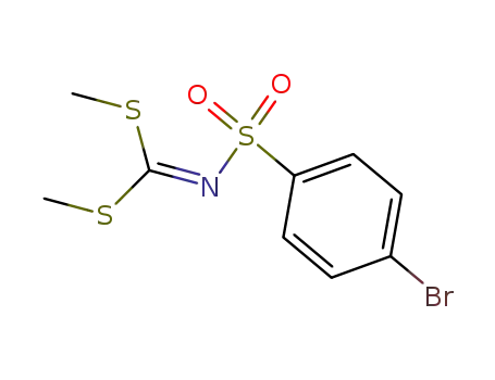 N-p-Bromphenylsulfonyliminodithiokohlensaeuredimethylester
