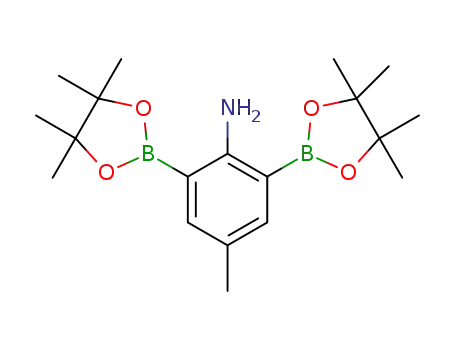 4-methyl-2,6-bis(4,4,5,5-tetramethyl-1,3,2-dioxaborolan-2-yl)aniline