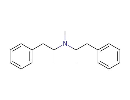 Molecular Structure of 53660-19-8 (N,α,α’Trimethyldiphenethylamine)