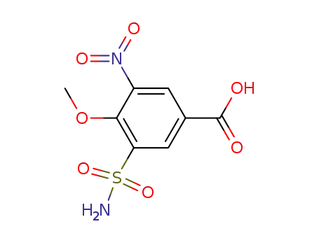 4-methoxy-3-nitro-5-sulphamyl-benzoic acid