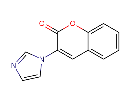 3-(1H-imidazol-1-yl)-2H-chromen-2-one