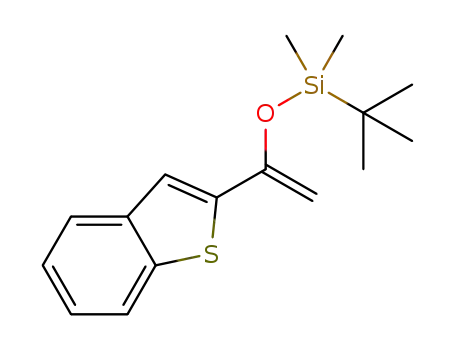 ((1-(benzo[b]thiophen-2-yl)vinyl)oxy)(tert-butyl)dimethylsilane