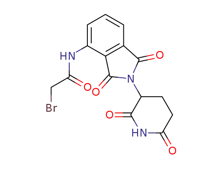 2-bromo-N-(2-(2,6-dioxopiperidin-3-yl)-1,3-dioxoisoindolin-4-yl)acetamide