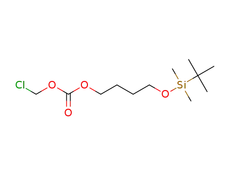 4-((tert-butyldimethylsilyl)oxy)butyl (chloromethyl) carbonate