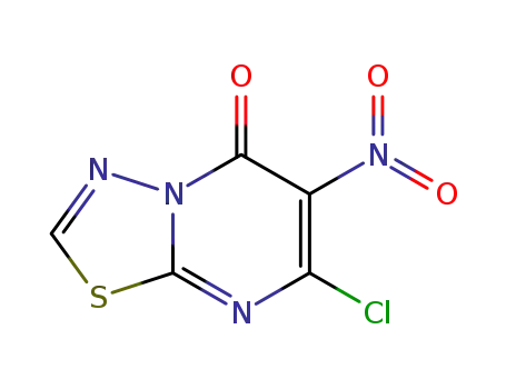 7-chloro-6-nitro-1,3,4-thiadiazolo[3,2-a]pyrimidin-5-one