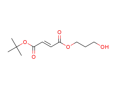 tert-butyl 3-hydroxypropyl (2E)-but-2-enedioate