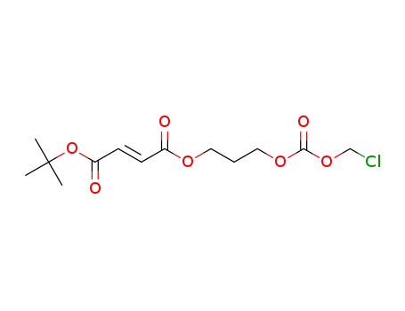 tert-butyl 3-{[(chloromethoxy)carbonyl]oxy}propyl (2E)-but-2-enedioate