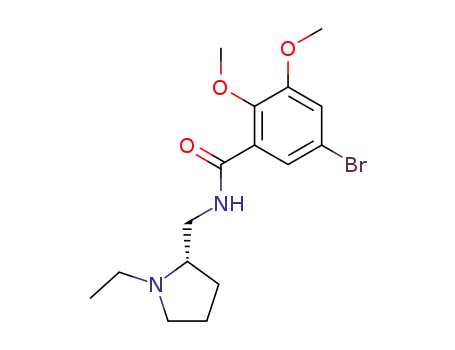 (-)-(S)-5-BROMO-2,3-DIMETHOXY-N-[(1-ETHYL-2-PYR롤리디닐)메틸]-벤즈아미드