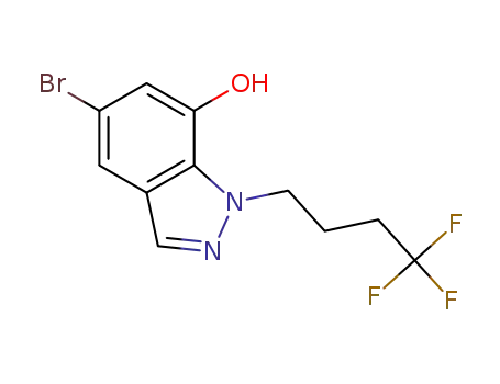 5-bromo-1-(4,4,4-trifluorobutyl)indazol-7-ol
