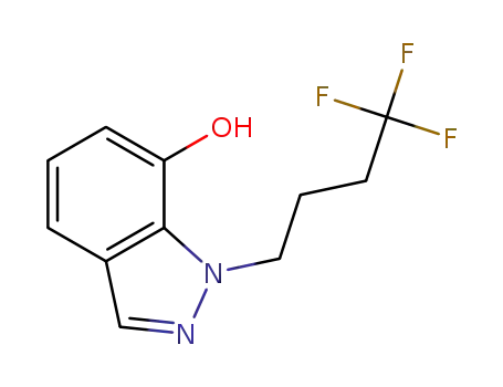 1-(4,4,4-trifluorobutyl)indazol-7-ol