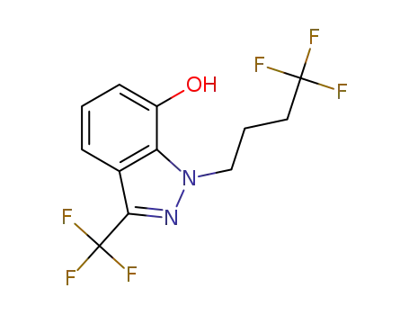1-(4,4,4-trifluorobutyl)-3-(trifluoromethyl)indazol-7-ol