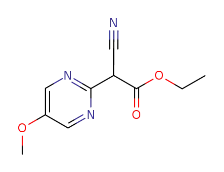ethyl 5-methoxypyrimidyl-2-cyanoacetate