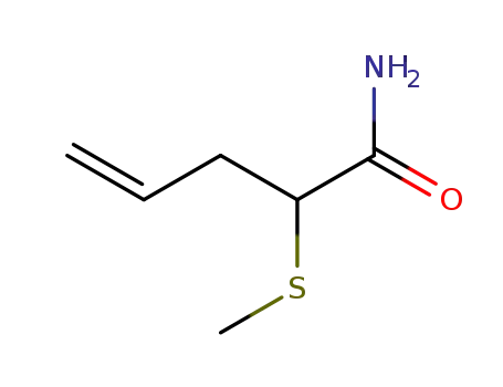 2-Methylsulfanyl-pent-4-enoic acid amide