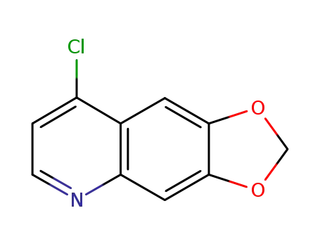 Molecular Structure of 59134-89-3 (8-CHLORO[1,3]DIOXOLO[4,5-G]QUINOLINE)