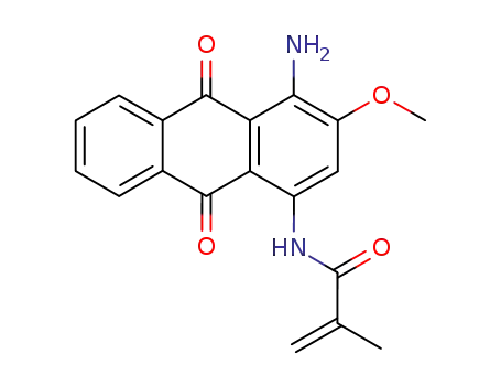 1-amino-4-methacryloylamino-2-methoxyanthraquinone