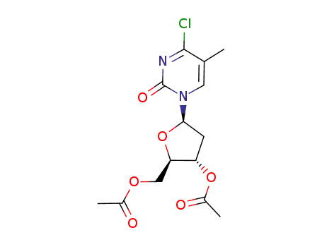 1-(2-Deoxy-3,5-di-O-acetyl-β-D-ribofuranosyl)-4-chloro-5-methyl-2(1H)-pyrimidinone