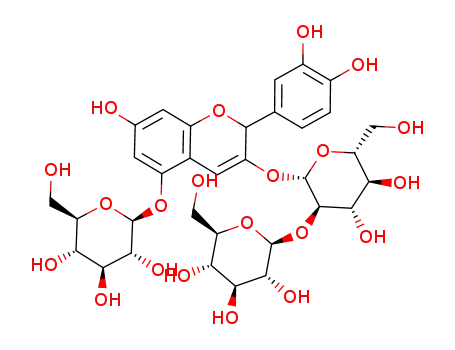 3-O-(2-O-(β-D-glucopyranosyl)-β-D-glucopyranosyl)-5-O-(β-D-glucopyranosyl)cyanidin