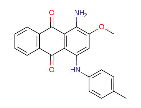 1-Amino-2-methoxy-4-p-tolylamino-anthraquinone