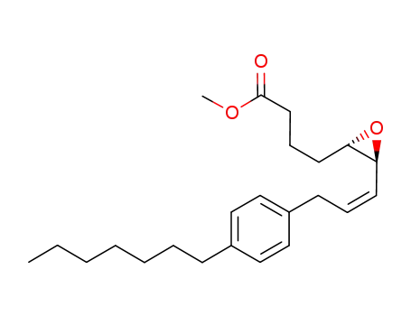 (5S,6S,7Z)-methyl 5,6-oxido-9-(4-heptylphenyl)-7-nonenoate