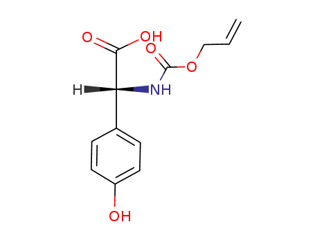 (R)-N-<(allyloxy)carbonyl>-2-(4-hydroxyphenyl)glycine
