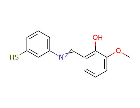 2-{[(Z)-3-Mercapto-phenylimino]-methyl}-6-methoxy-phenol