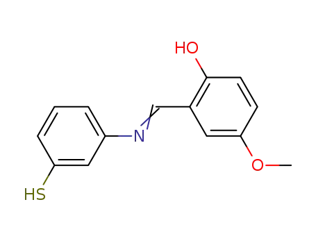 2-{[(Z)-3-Mercapto-phenylimino]-methyl}-4-methoxy-phenol