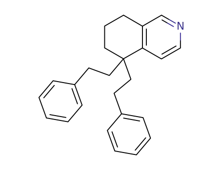 5,5-bis(phenethyl)-5,6,7,8-tetrahydroisoquinoline