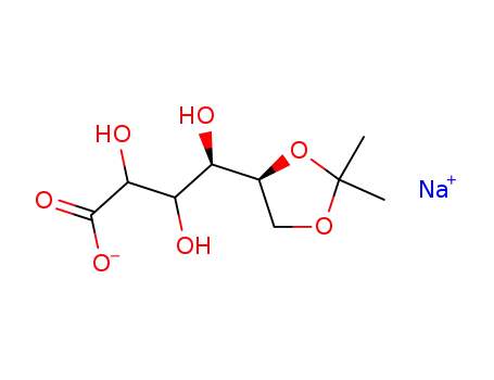 Sodium; (R)-4-((S)-2,2-dimethyl-[1,3]dioxolan-4-yl)-2,3,4-trihydroxy-butyrate