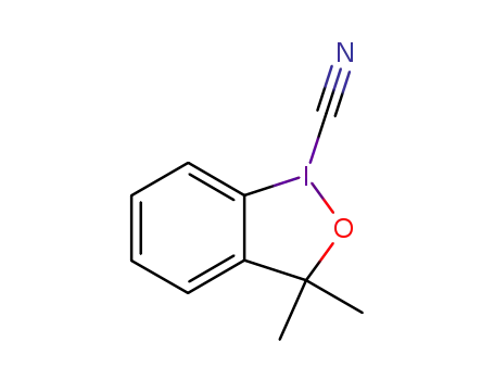 1-cyano-3,3-dimethyl-3-(1H)-1,2-benziodoxole
