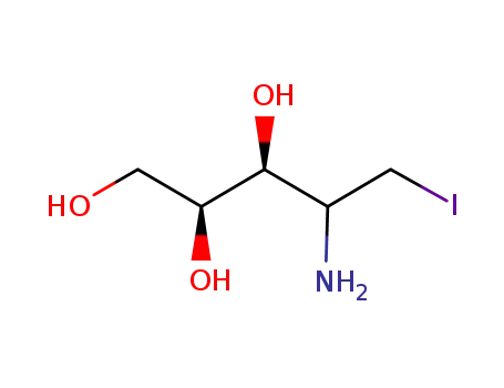 (2S,3S)-4-Amino-5-iodo-pentane-1,2,3-triol