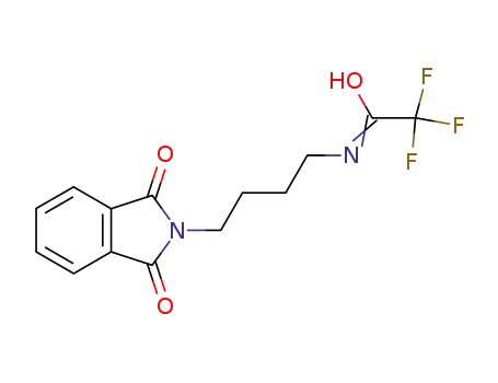 N-[4-(1,3-Dioxo-1,3-dihydro-isoindol-2-yl)-butyl]-2,2,2-trifluoro-acetimidic acid