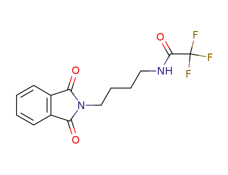 Molecular Structure of 188965-96-0 (Acetamide,
N-[4-(1,3-dihydro-1,3-dioxo-2H-isoindol-2-yl)butyl]-2,2,2-trifluoro-)