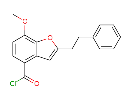 7-methoxy-2-phenethyl-benzofuran-4-carbonyl chloride