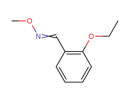 Molecular Structure of 403705-98-6 (Benzaldehyde, 2-ethoxy-, O-methyloxime)
