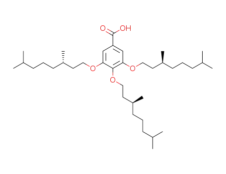 Benzoic acid, 3,4,5-tris[[(3S)-3,7-dimethyloctyl]oxy]-