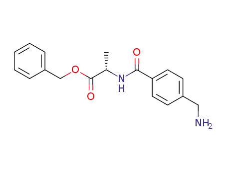 N-[4-(aminomethyl)benzoyl]alanine benzyl ester