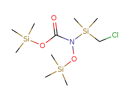 trimethylsilyl N-[(chloromethyl)dimethylsilyl]-N-(trimethylsiloxy)carbamate