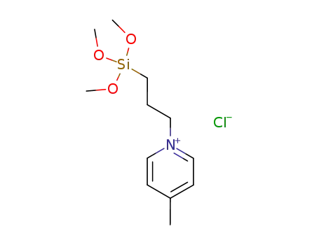 1-(3-trimethoxysilylpropyl)-4-methylpyridinium chloride