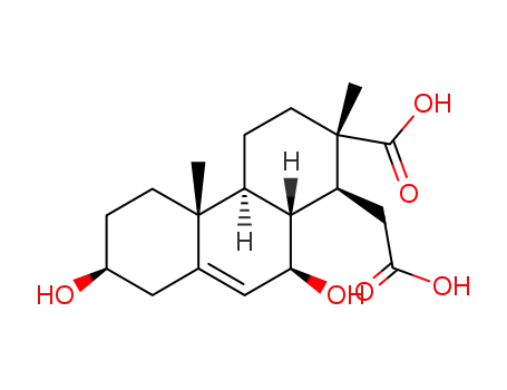 (1S,2S,4aS,4bR,7S,10R,10aR)-1-Carboxymethyl-7,10-dihydroxy-2,4b-dimethyl-1,2,3,4,4a,4b,5,6,7,8,10,10a-dodecahydro-phenanthrene-2-carboxylic acid
