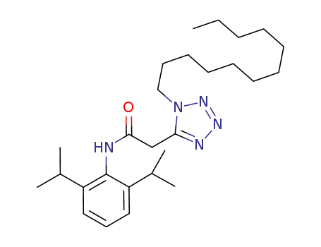 N-[2,6-bis(1-methylethyl)phenyl]-1-dodecyl-1H-tetrazole-5-acetamide