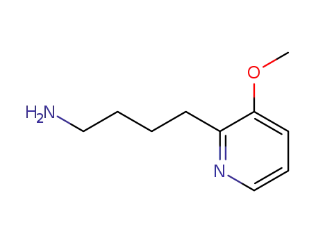Molecular Structure of 71351-64-9 (2-Pyridinebutanamine, 3-methoxy-)
