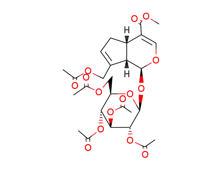Molecular Structure of 49776-64-9 (pentaacetyl geniposide)