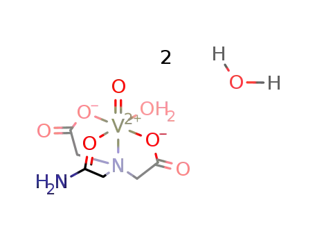 VO(H2O)(N-(carbamoylmethyl)iminodiacetate)*2H2O