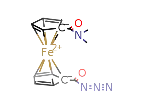 1-azidocarbonyl-1'-[(dimethylamino)carbonyl]ferrocene