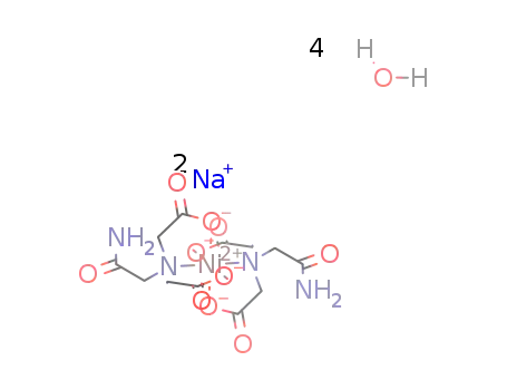 [(sodium)2 nickel(II) (N-carbamoylmethyl-iminodiacetate)2(water)4]n